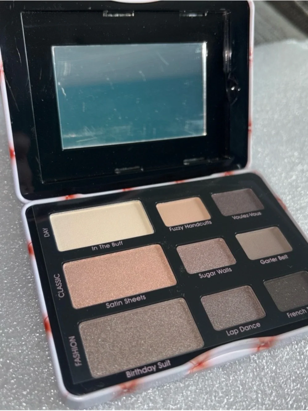 Beauty Creations Bare Naked Eyeshadow Palette - Pink with Gold Accents